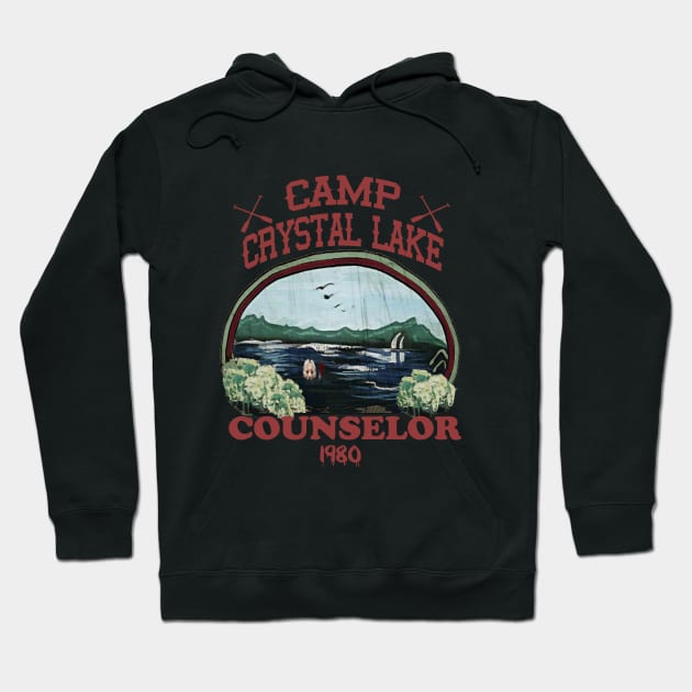 Crystal Lake Camp Counselor Hoodie by CreatingChaos